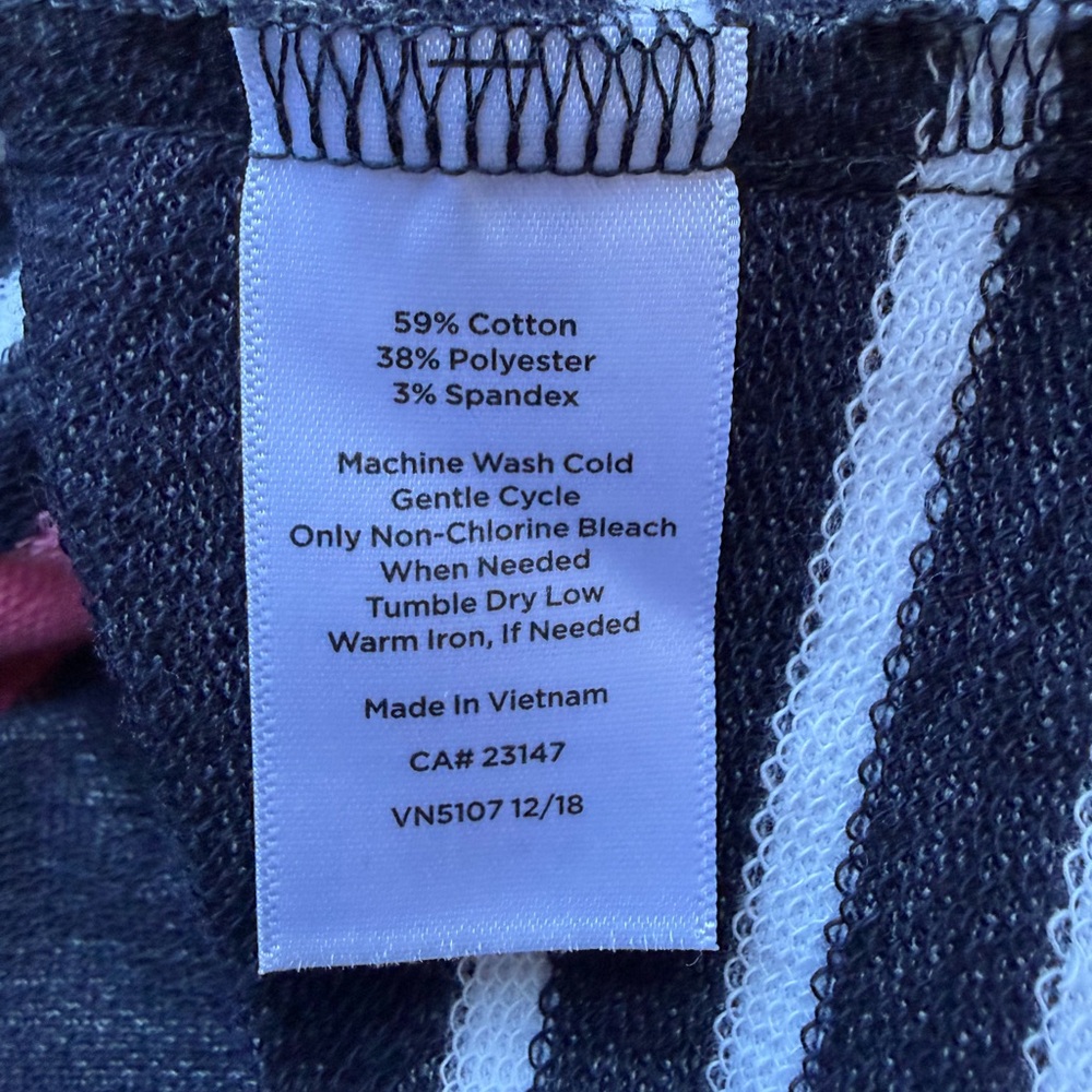 Talbots Multicolor Striped Midi Dress - Picture 7 of 7